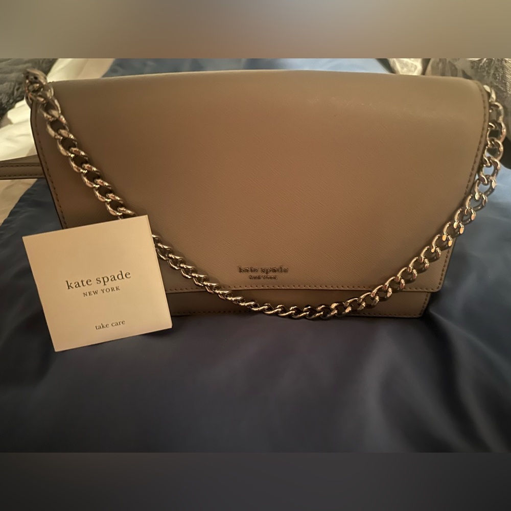 Grey Kate spade bag